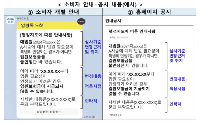 보험금 청구 후에 알았던 심사기준, 앞으로 미리 안다