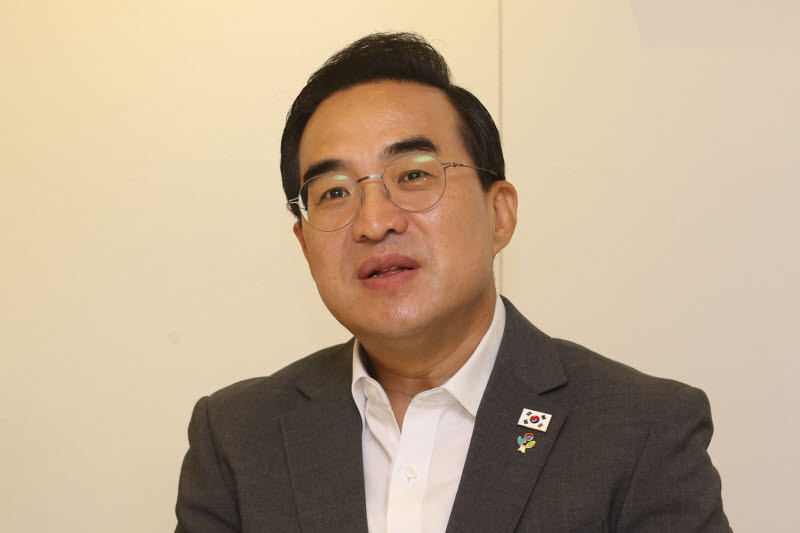[포토]인사말하는 박홍근 기획예산처 장관