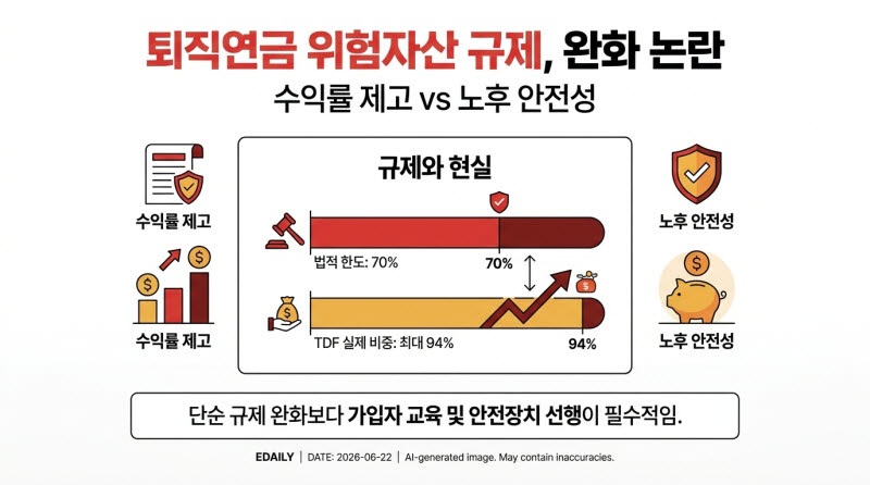 하락장 땐 어쩌나…퇴직연금 안정성 매달리는 노동계 설득이 과제