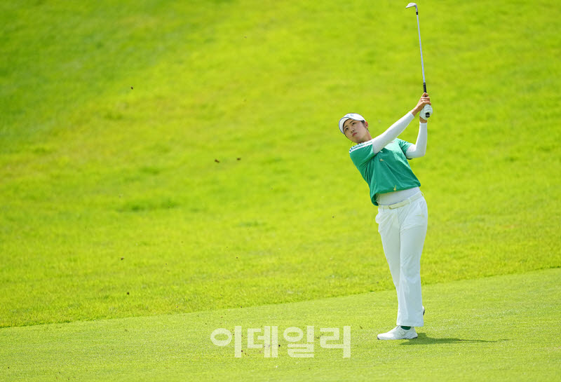 서교림,날카로운 첫 아이언샷                                                                                                                                                                       