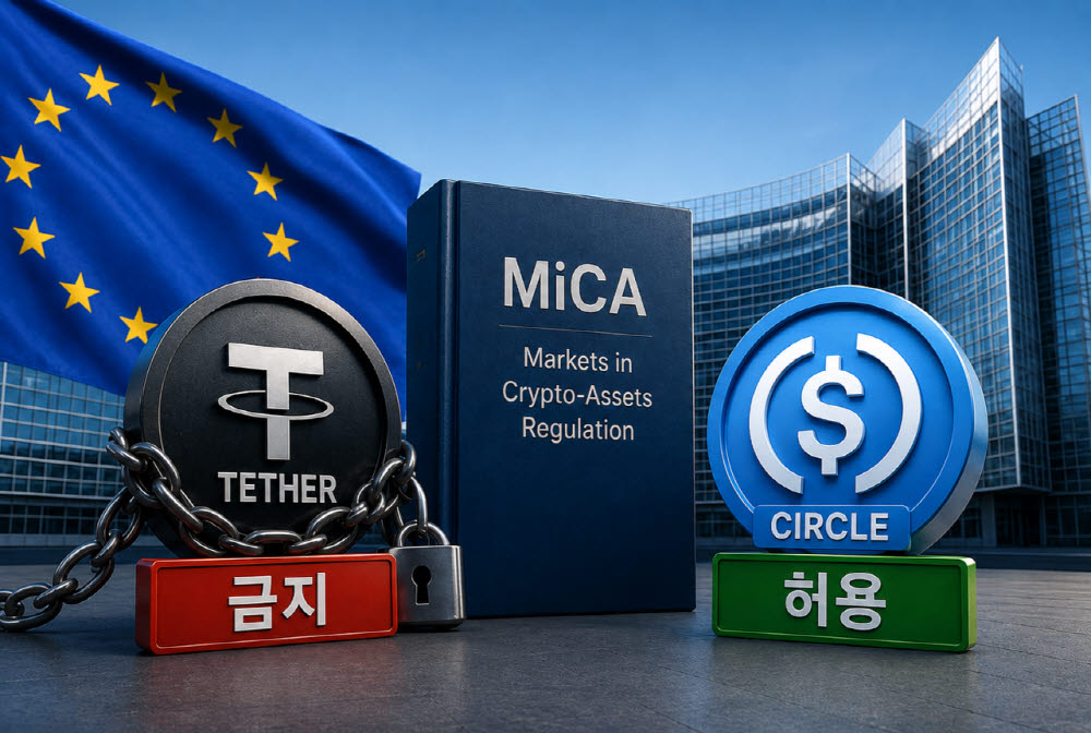EU 스테이블코인법 전면 시행…“테더 밀리고 서클 웃었다”