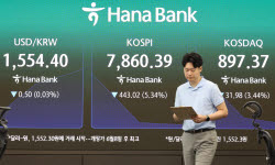 코스피·코스닥 급락…8000·900선 내주고 나란히 사이드카