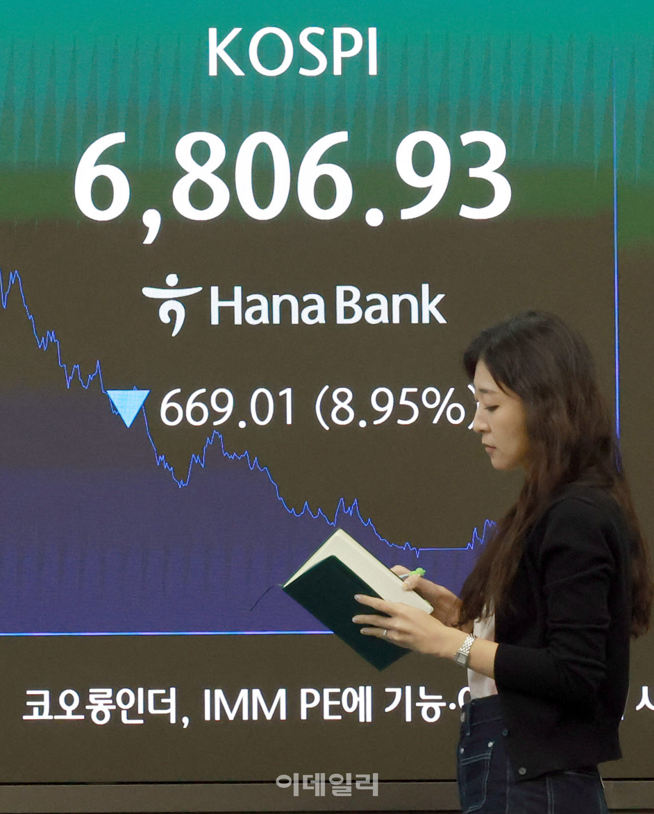 코스피 9% 폭락, 올해 7번째 서킷브레이커                                                                                                                                                           