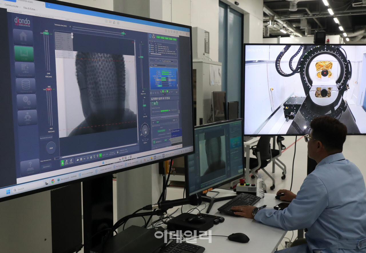  대형문화재 CT 촬영 분석                                                                                                                                                                          