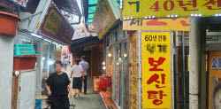 개식용 종식 앞둔 마지막 초복…간판 떼는 보신탕, 흑염소집 꿰찬다
