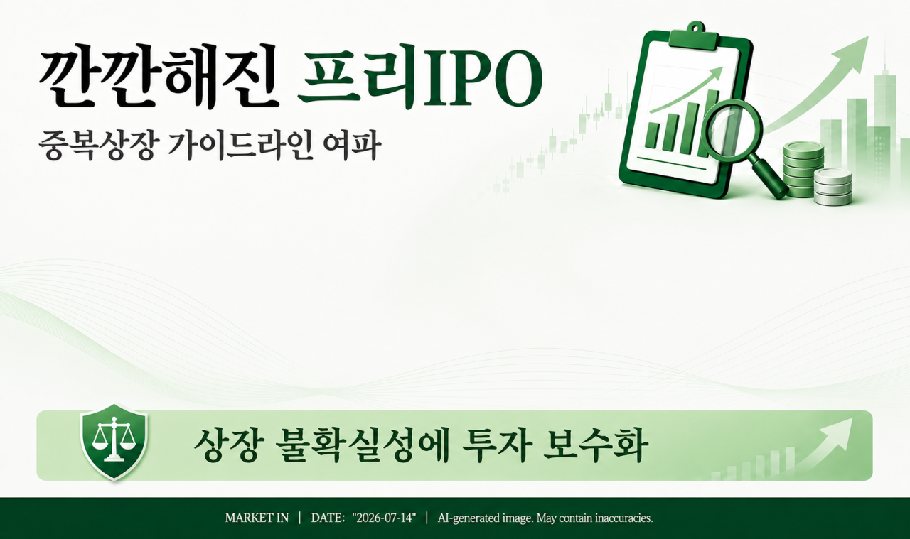[마켓인]중복상장 가이드라인 후폭풍…깐깐해진 프리IPO 투자유치