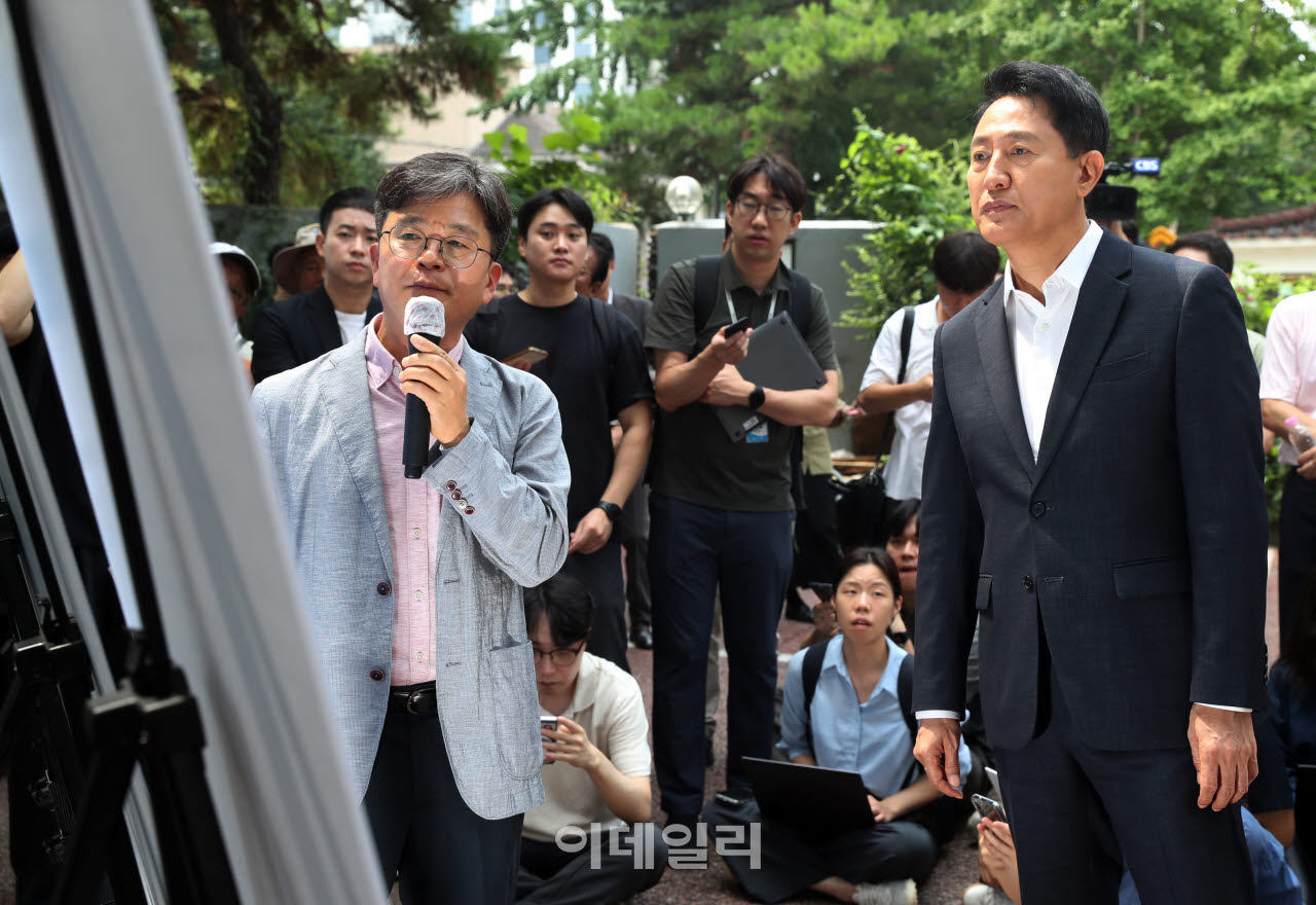  서남권대개조 현장 찾은 오세훈 시장                                                                                                                                                               