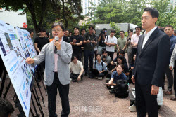 [포토] 오세훈 서울시장, 서남권대개조 현장 방문                                                                                                                                                          