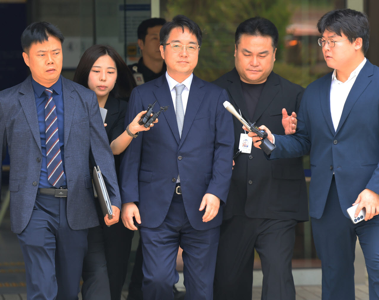 영장실질심사 받은 심우정 전 검찰총장                                                                                                                                                              