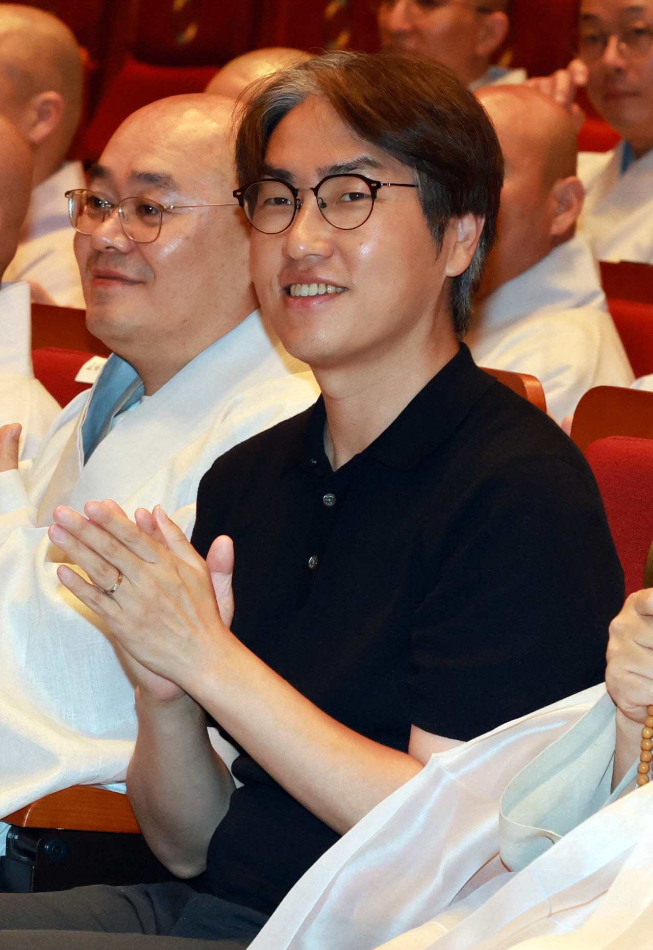 조계종 찾은 하정우 전 청와대 AI미래기획수석                                                                                                                                                       