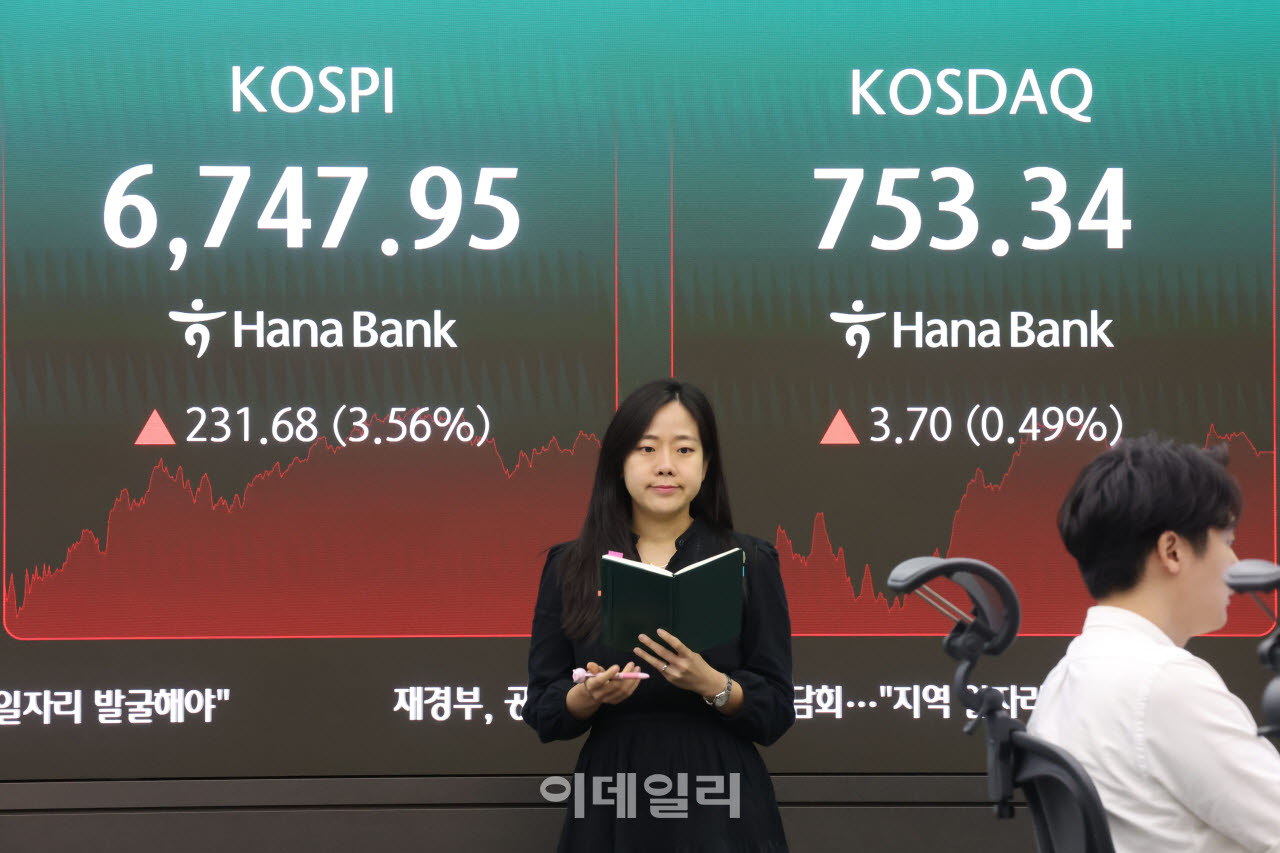 같이 오른 코스피-코스닥                                                                                                                                                                           