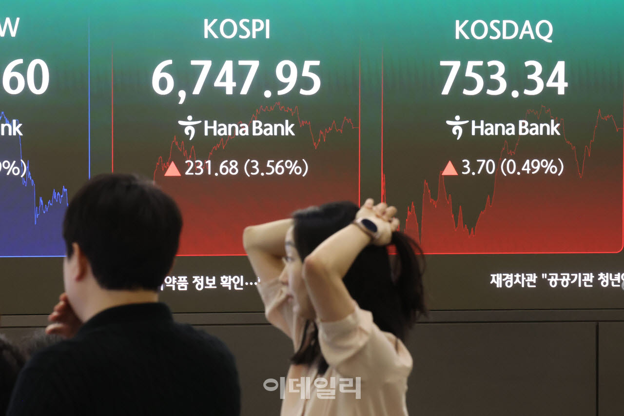 [포토]코스피-코스닥 상승