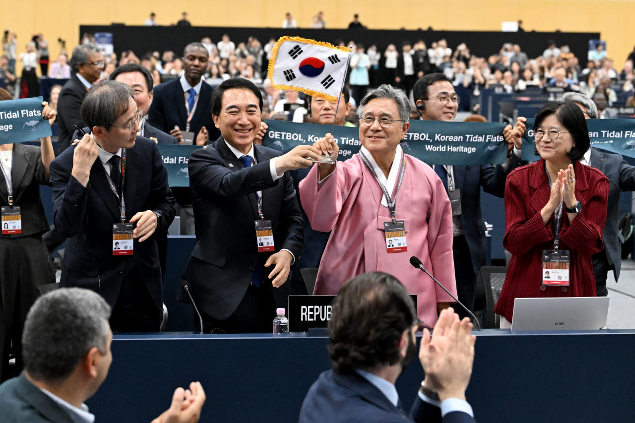 세계유산 '한국의 갯벌' 넓어졌다…허민 "완전성 강화한 성과"(종합)