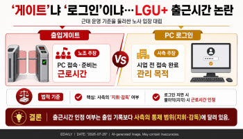 '게이트 통과' vs '로그인 완료'…LGU+發 출근시간 논란