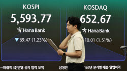 ‘또 하락 마감’ 코스피…'6000피 ·700닥' 탈환 실패