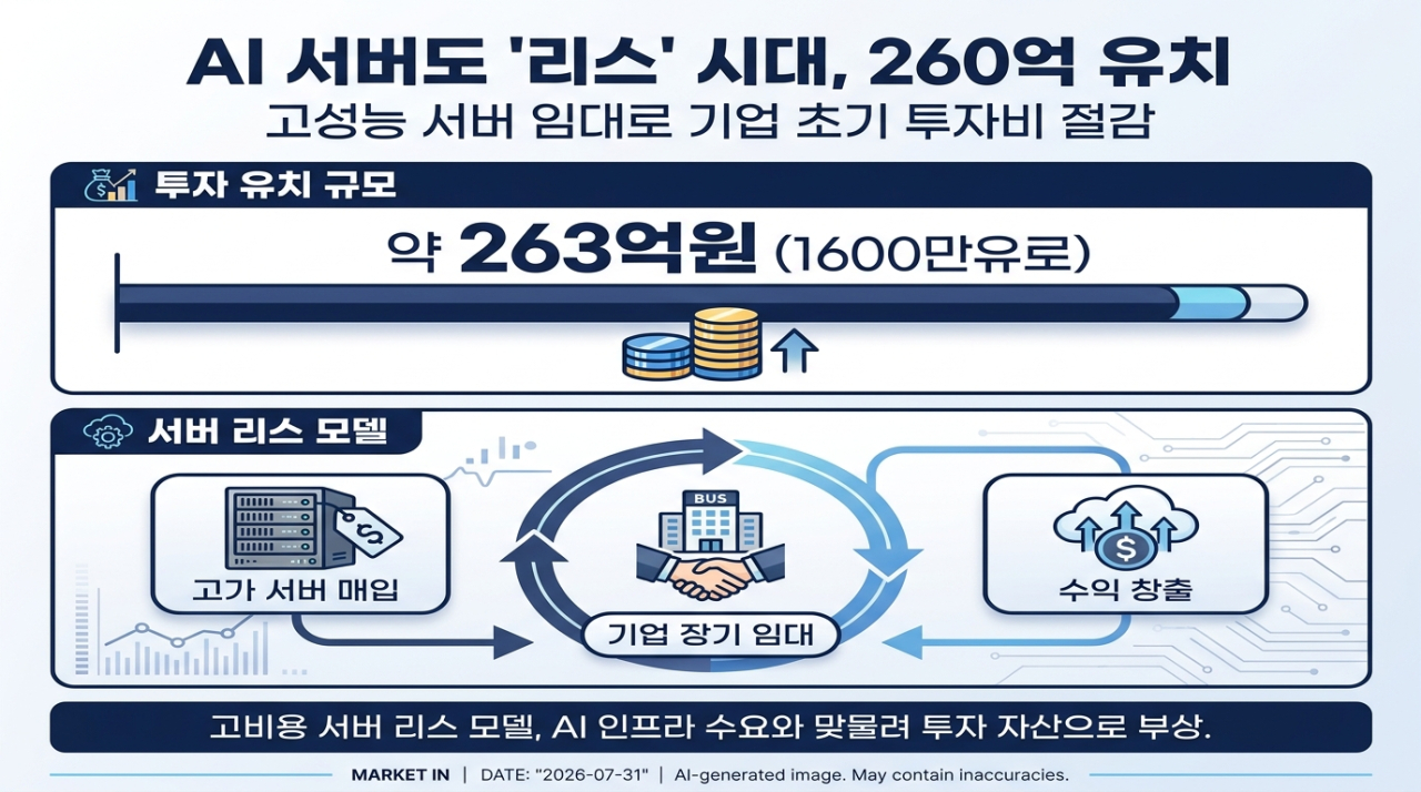 The era of renting AI servers has arrived... Swiss startup raises 26 billion won