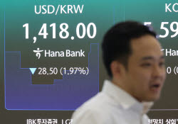 1410원대까지 떨어진 환율…8월 하락세 이어갈까[주간외환전망]