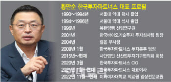 [K바이오 펀드 下] 임상 3상 펀드 이끄는 황만순 대표 "연내 첫 투자 목표…희귀질환 파이프라인 ...