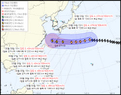 '루사·매미급' 태풍 돌핀…한반도는 폭염 더 심해진다