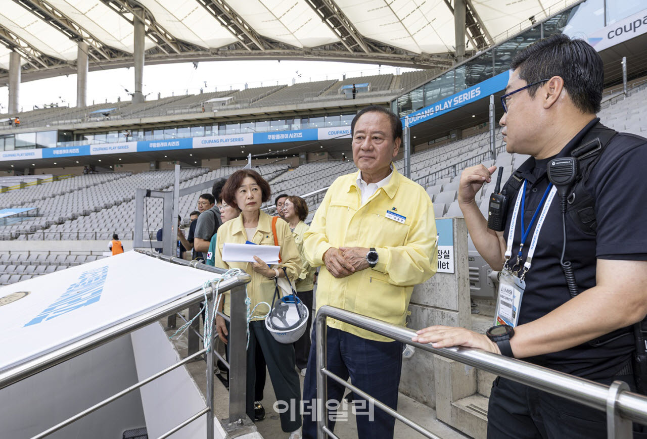 [포토] 서울월드컵경기장 안전 점검