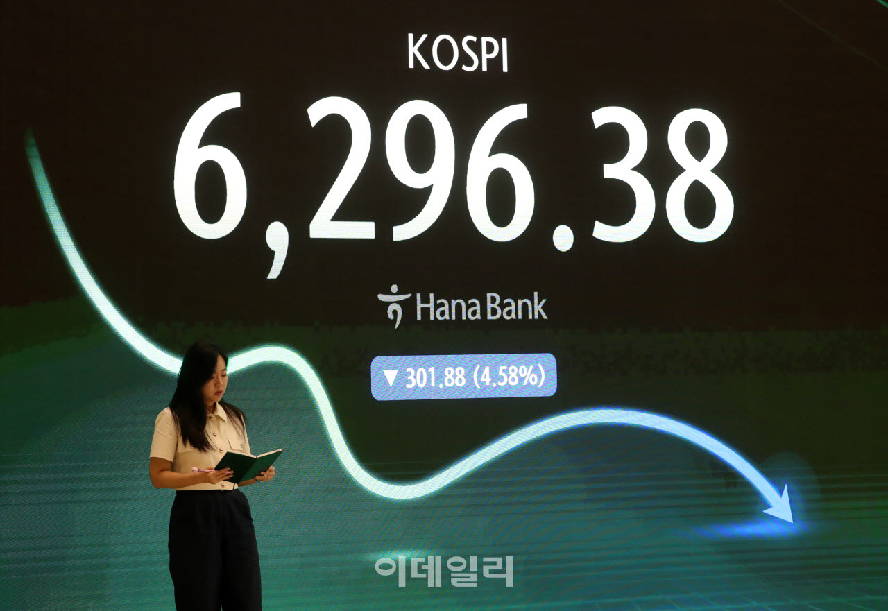  코스피 지수 6,296.38                                                                                                                                                                             