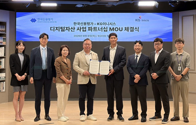 KG이니시스-한국신용평가, 디지털 금융 사업 맞손