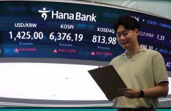 코스피, 외국인 '사자'에 1.32% 상승…6300선 회복