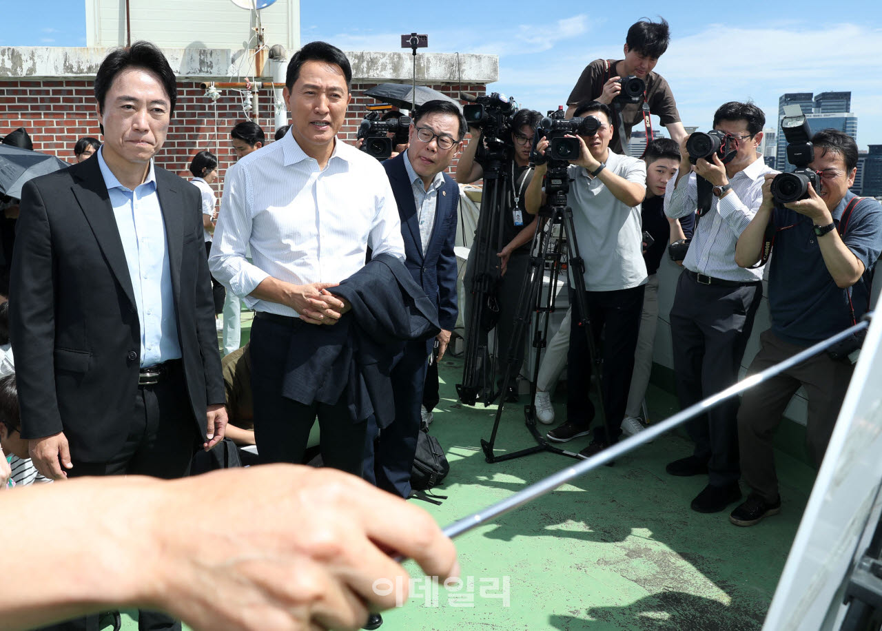  서계·청파동 정비사업 현장 브리핑                                                                                                                                                                