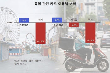 [단독]"놀이공원에 발길 끊었다"…폭염이 바꾼 소비지도
