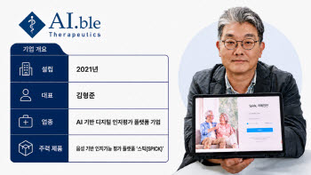 김형준 에이블테라퓨틱스 대표 “목소리로 치매 조기 선별…AI가 잡아낸다”