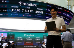 코스피, 하락 전환해 장중 6900선 반납…개인·기관 매도세