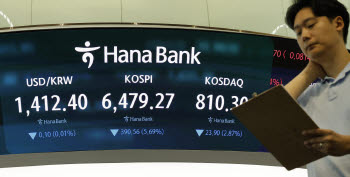 삼전닉스 7~9% 급락에도 개인 4.4조 '사자'…외인·기관은 '팔자'