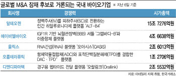 [K바이오 M&A 진단]中 바이오텍 쇼핑하는 빅파마…K바이오 M&A 빅딜 후보군은②