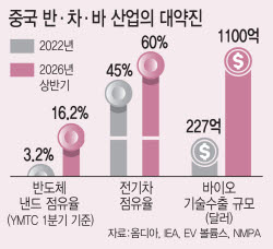 中 반·차·바 쓰나미…韓 경제 최후 보루마저 위태