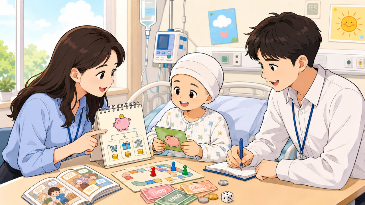 학교 못 가는 아이들 직접 찾는다…병원학교로 간 ‘금융교실’