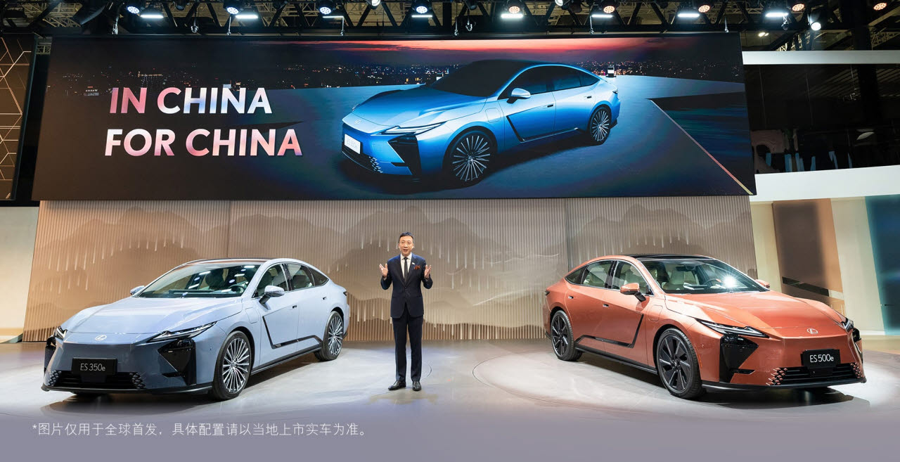 [이슈분석]1위 토요타도 '호랑이 등' 탔다…렉서스 EV 中서 개발·생산