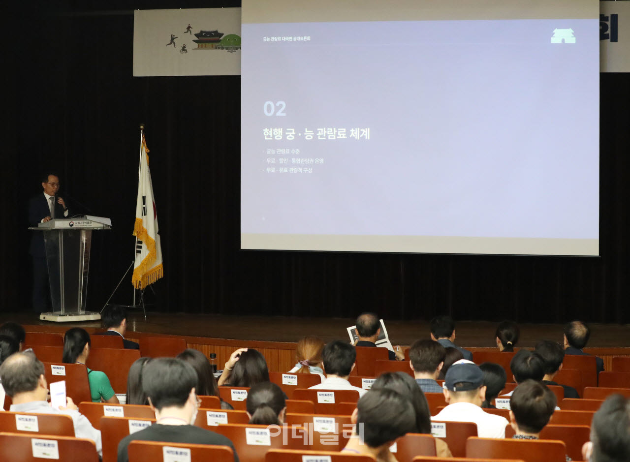  '궁능 관람료 토론회'                                                                                                                                                                   