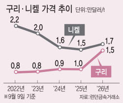 AI발 수요 증가에 금값 된 구리…트럼프관세 공포에 사재기 극성