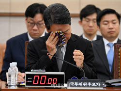 김승원, ‘가족기업’ 지적에 눈물…“돈벌이로 한 것 아니다”