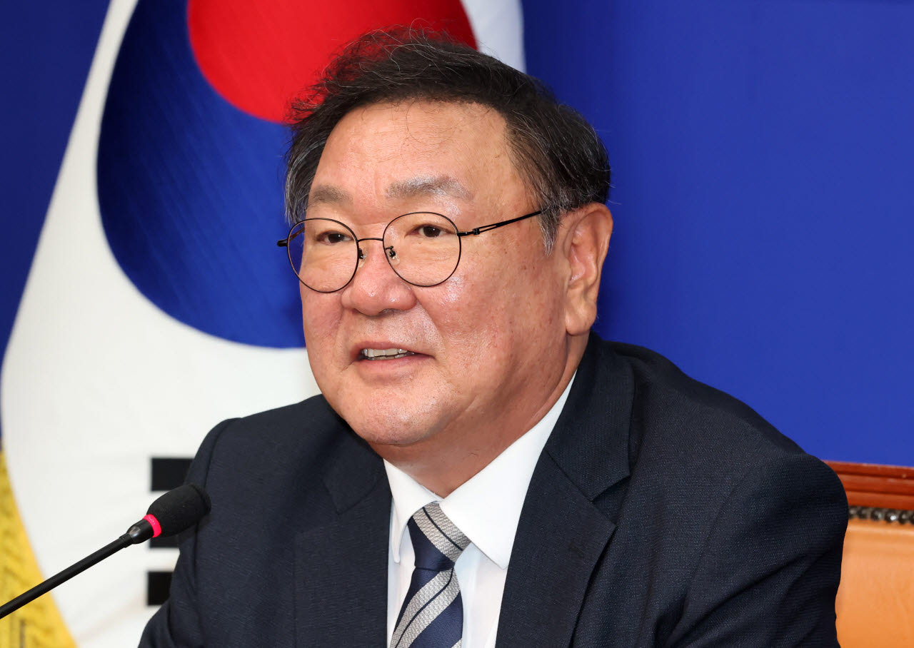 발언하는 김태년 더불어민주당 개헌추진단장                                                                                                                                                         