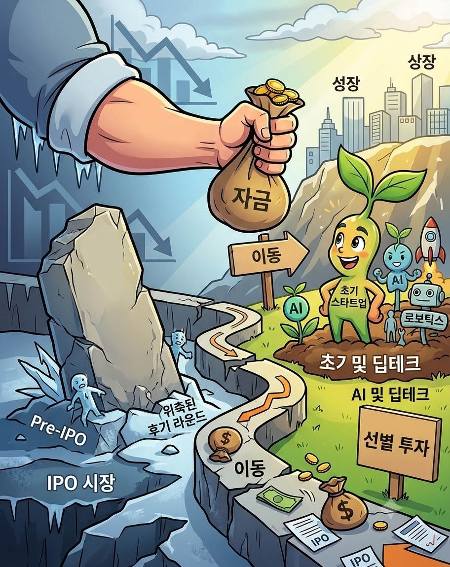 "상장해도 못 번다"…VC 투자, 다시 초기 스타트업으로[마켓인]
