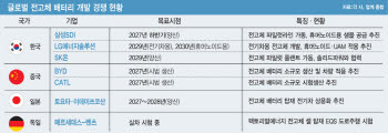 "투자 뒤처지면 낙오"…한·중·일·독 '꿈의 배터리' 대전 막 올랐다[only이데일...