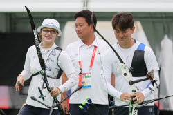 수영·사격 주춤한 한국…양궁·태권도·유도에 건 막판 승부