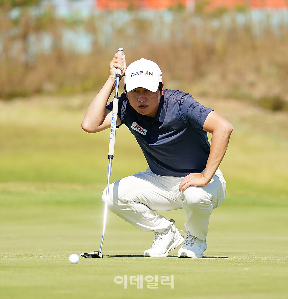 왕정훈, 빛나는 퍼팅으로                                                                                                                                                                          