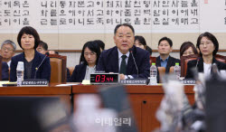 [포토]국정감사, '답변하는 손인혁  헌재 사무처장'