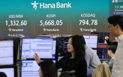 환율 1330원으로 하락, 2년만 ‘최저’…달러 약세·주가 반등
