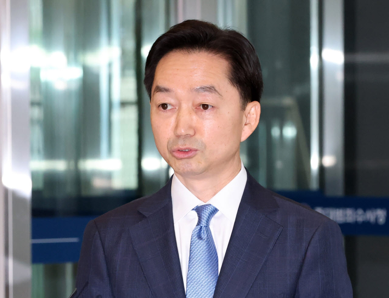 김지용 초대 중대범죄수사청장, 출근길                                                                                                                                                              