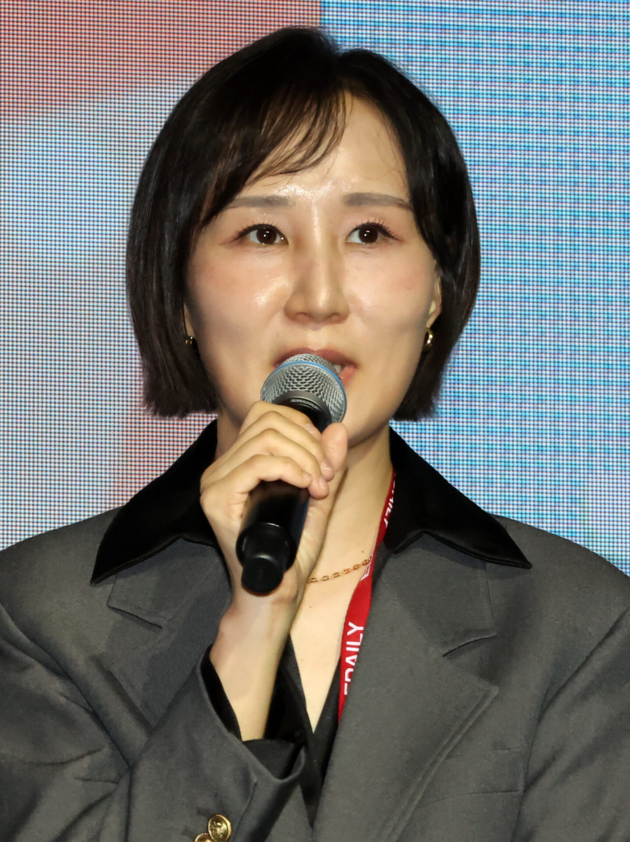 [포토]패널토론하는 김민지 시놀 대표