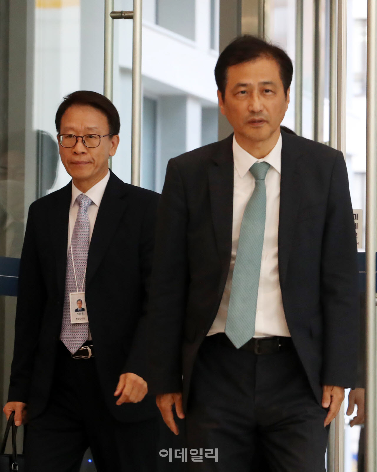  중수청 방문하는 이태한 선거관리위원회 특별검사                                                                                                                                                   