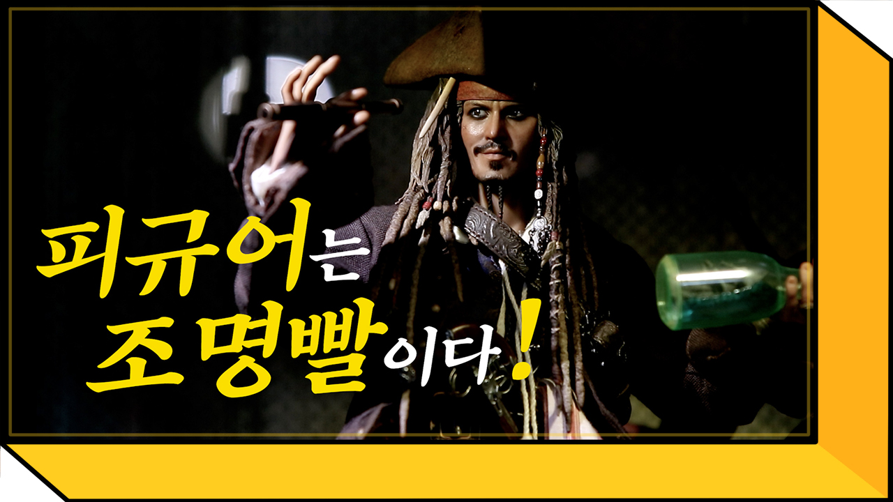 "현존 최고의 피규어 조명, 제가 만들었습니다"